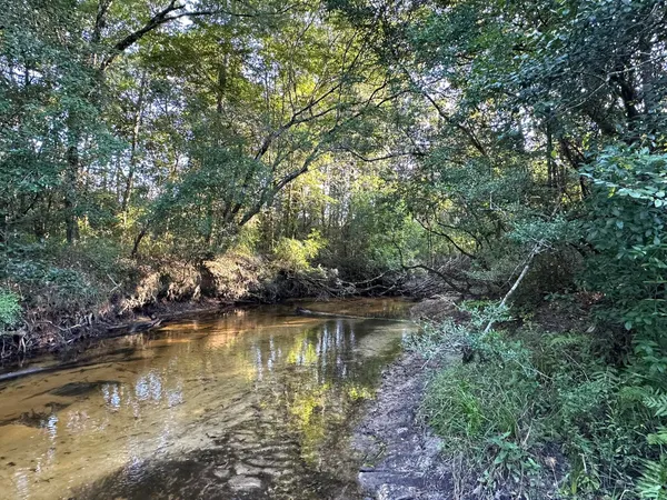 a view of a lake with houses