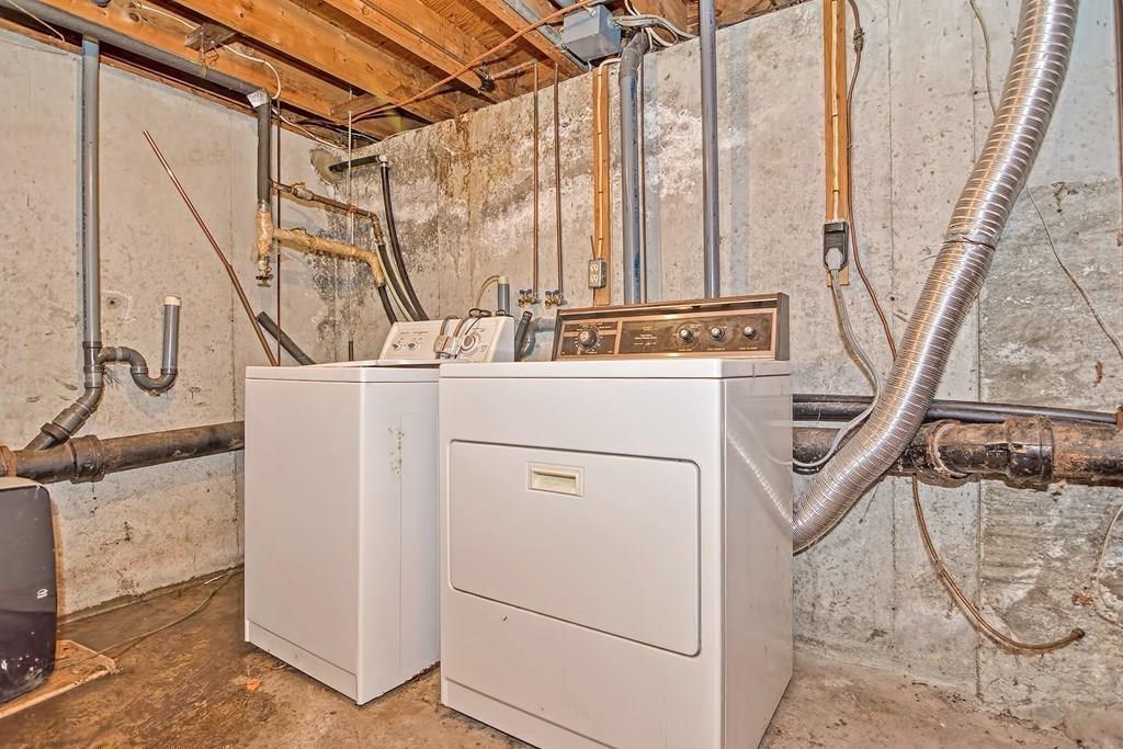 149 West Acton Road Stow, MA 01775 - Photo 27 of 42 a utility room with dryer and washer