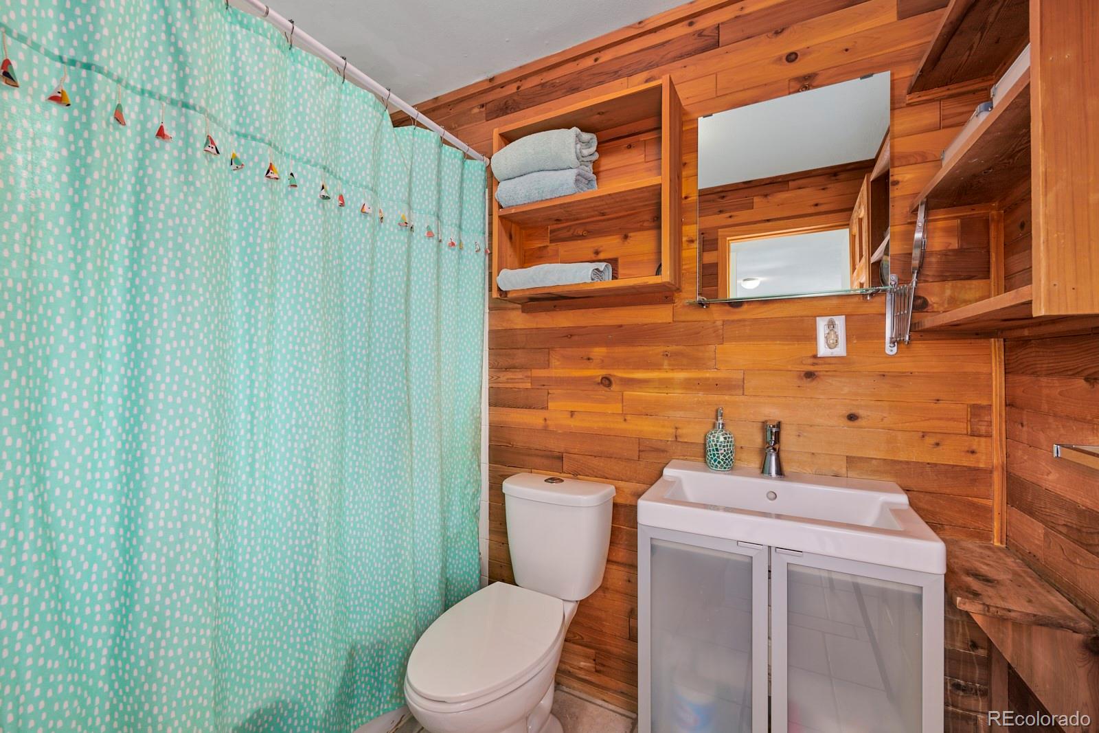 347 East Kelly Road Boulder, CO 80302 - Photo 20 of 29 a bathroom with a toilet and a shower