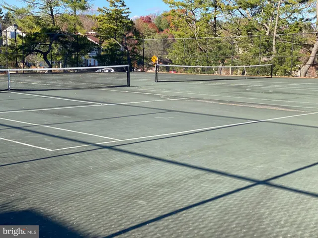 a view of a tennis court
