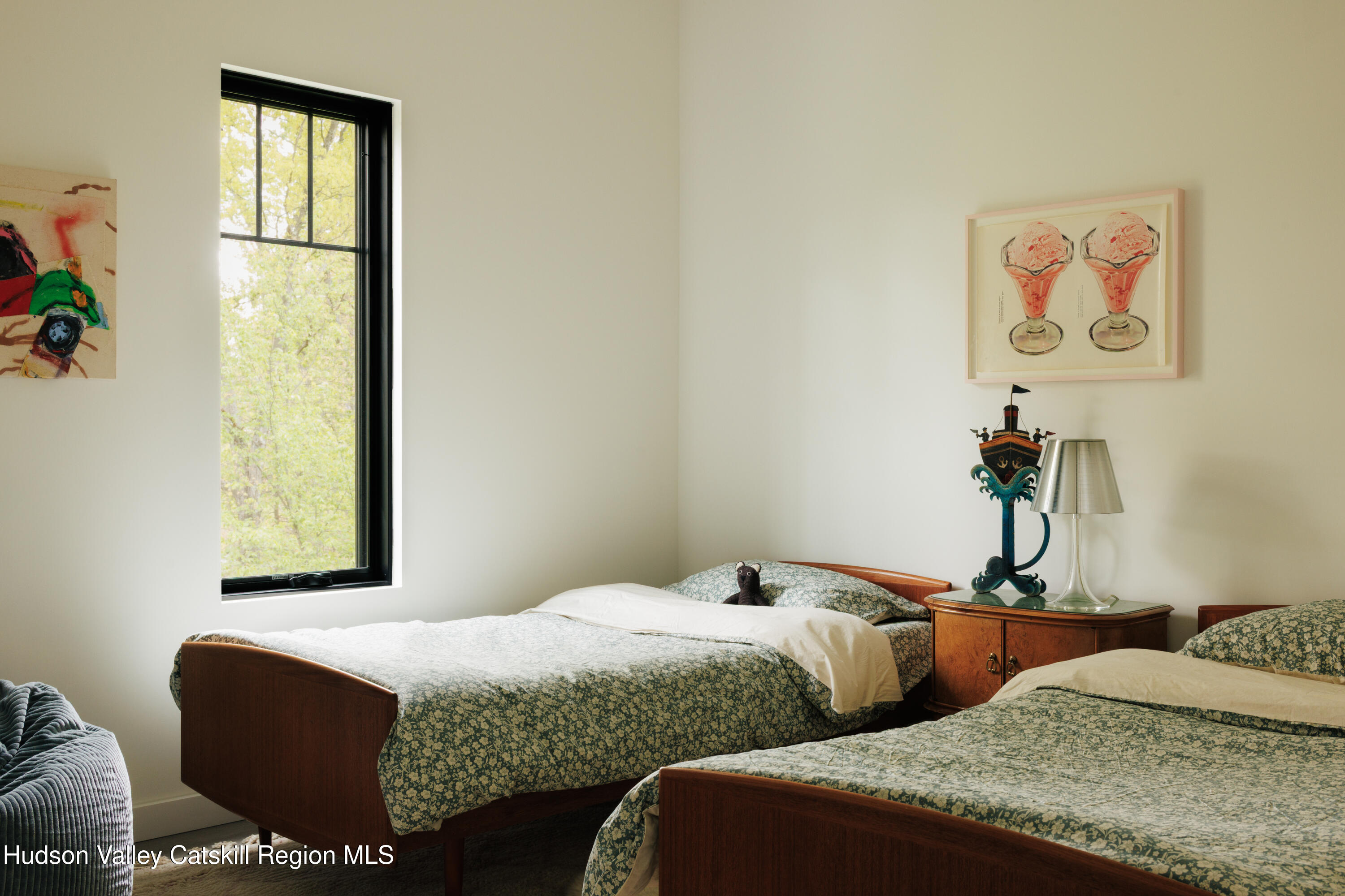 75 Cheviot Road Germantown, NY 12526 - Photo 17 of 30 a bedroom with two beds and a window