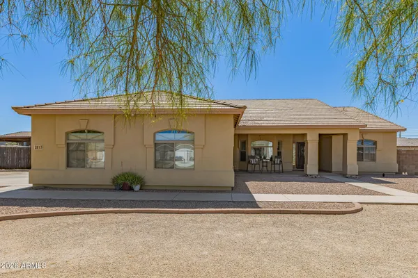 a front view of a house with porch