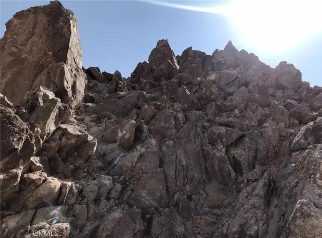 a view of a mountain in the distance