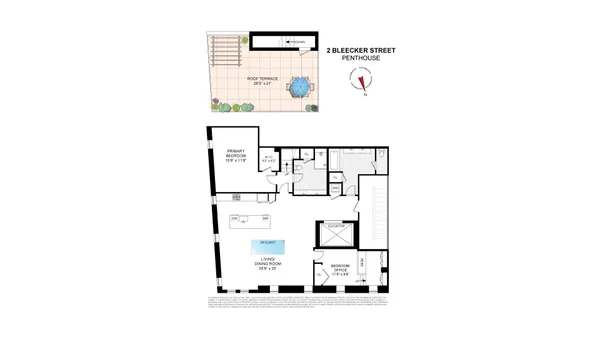 $4,890,000 | 2 Bleecker Street, Unit PH | NoHo