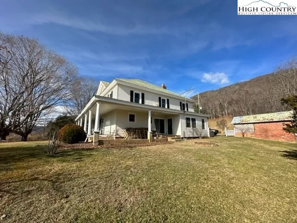 a view of a outdoor space with mountain view
