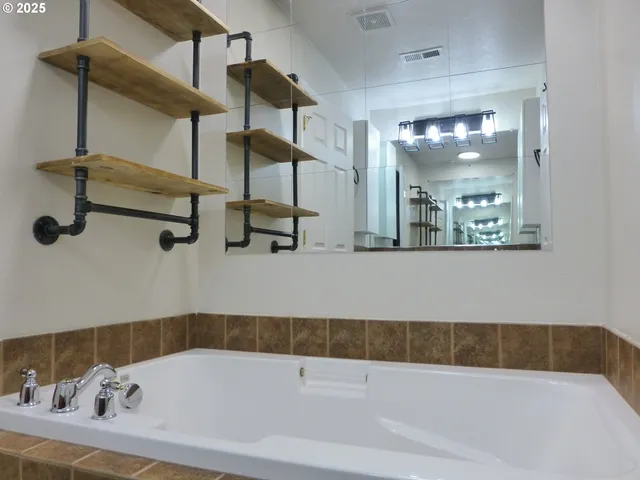 a view of wooden floor