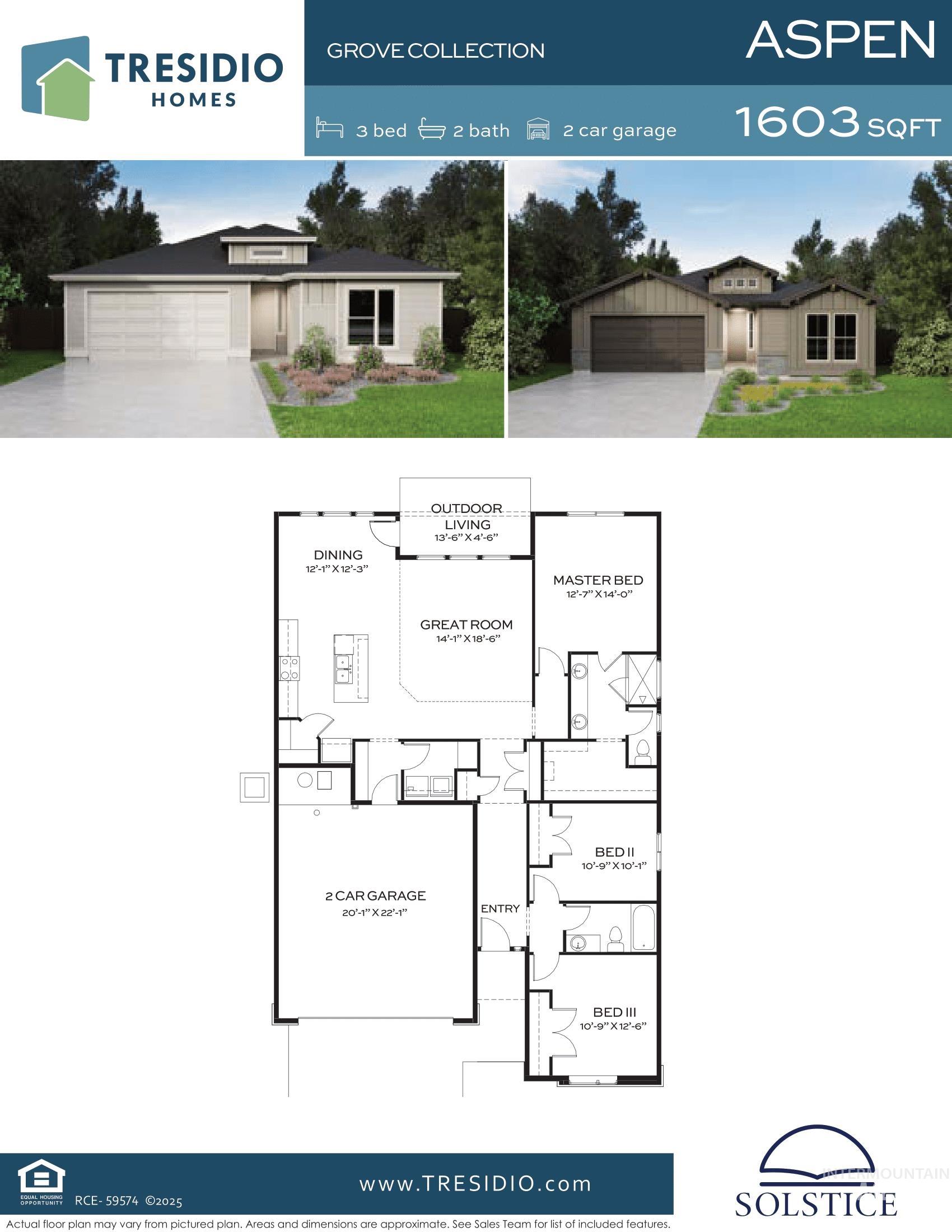 View of home floor plan