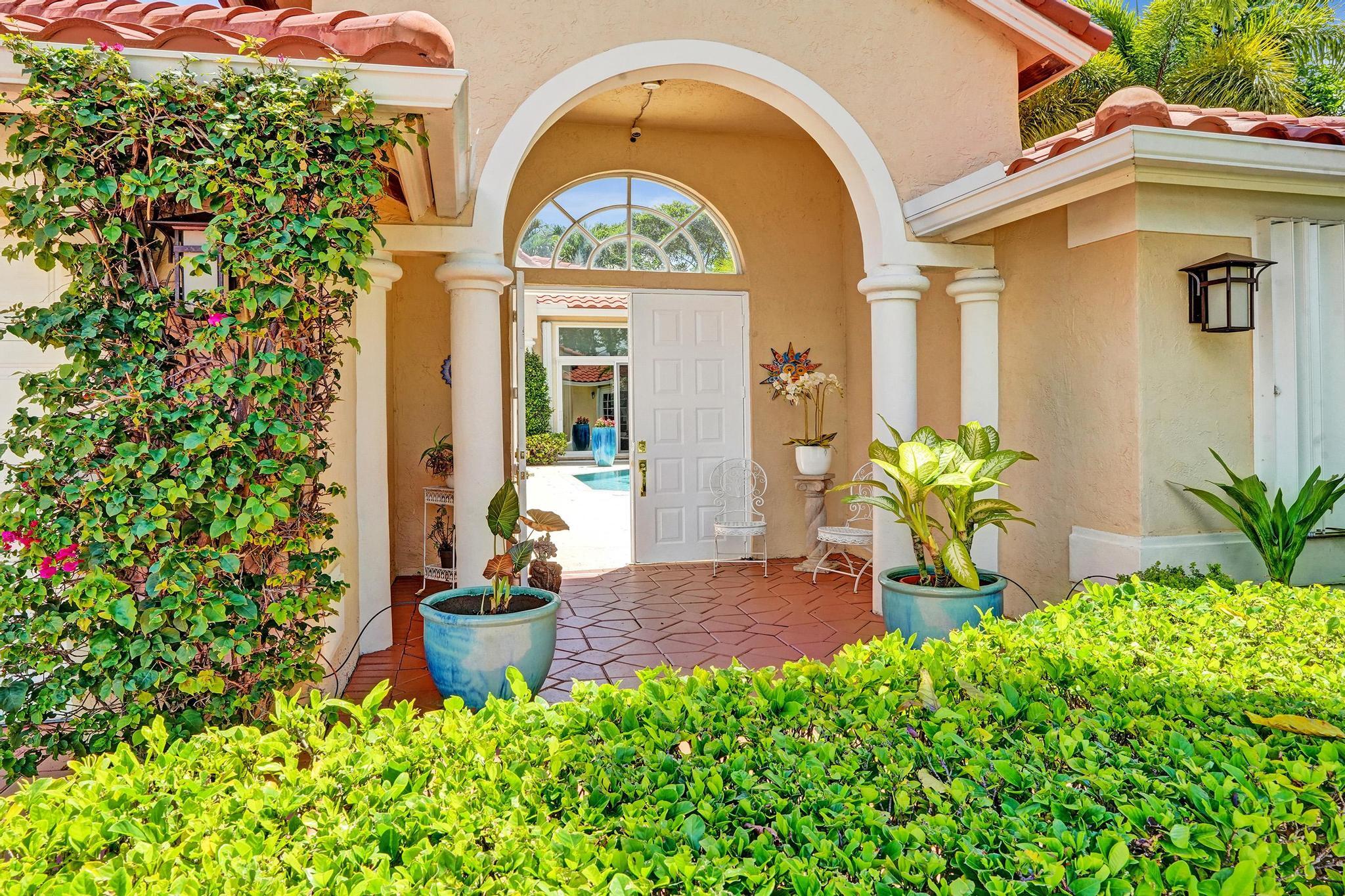 Entrance to courtyard