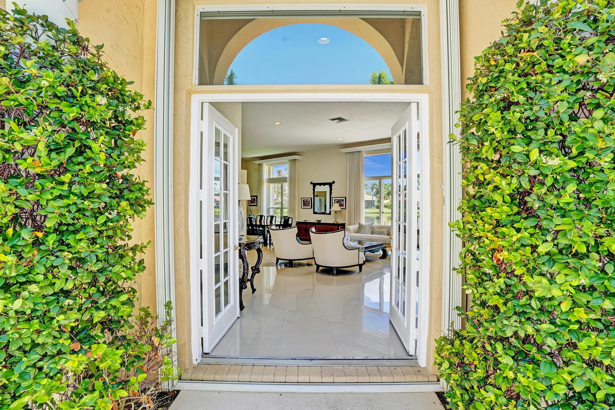Door to the main house