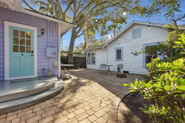 a view of city and ocean