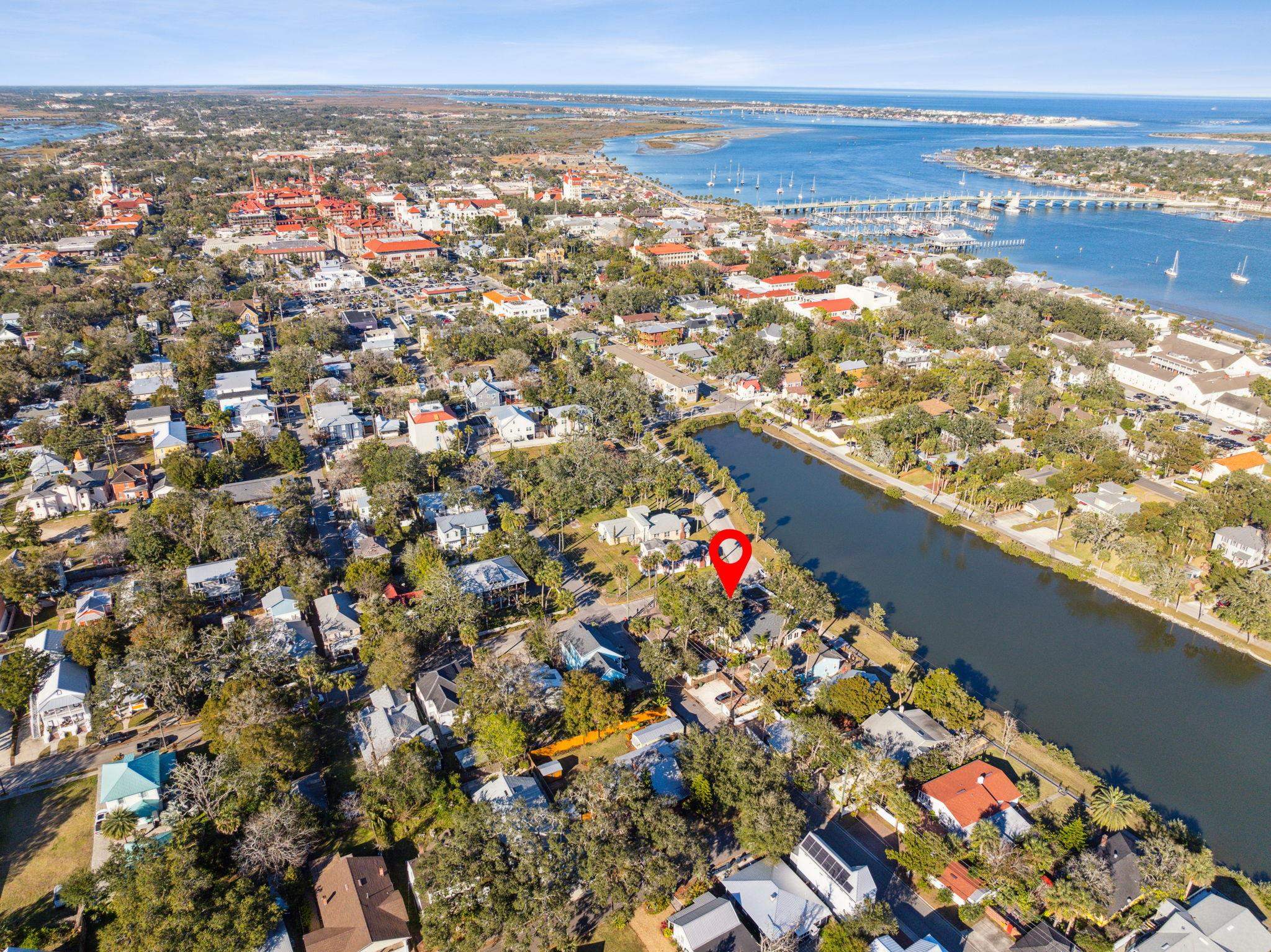 67 Park Place St. Augustine, FL 32084 - Photo 53 of 69 a view of city and ocean