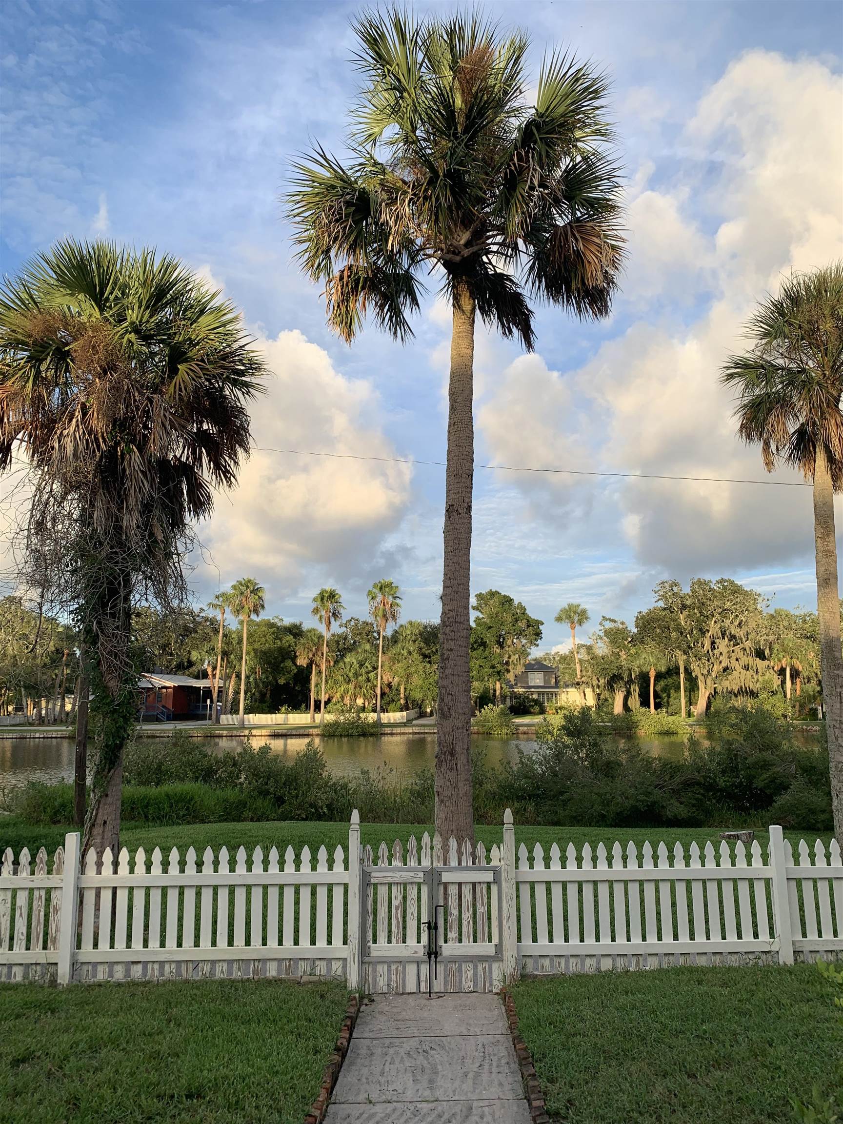 67 Park Place St. Augustine, FL 32084 - Photo 69 of 69 a view of a lake with a garden
