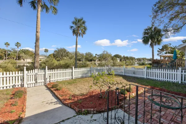 a view of a balcony with lake view and ocean view