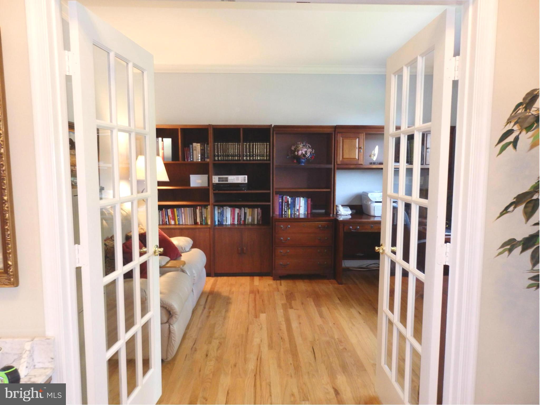 2643 Brook Valley Road Frederick, MD 21701 - Photo 13 of 30 French doors and transom lead to library