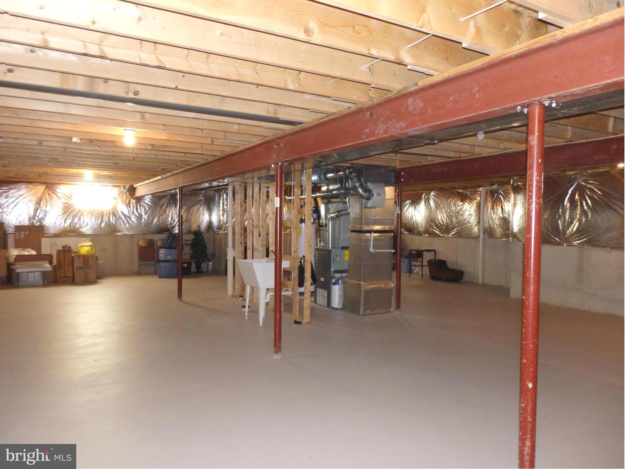 2643 Brook Valley Road Frederick, MD 21701 - Photo 24 of 30 Huge basement has rough-in, utility tub.
