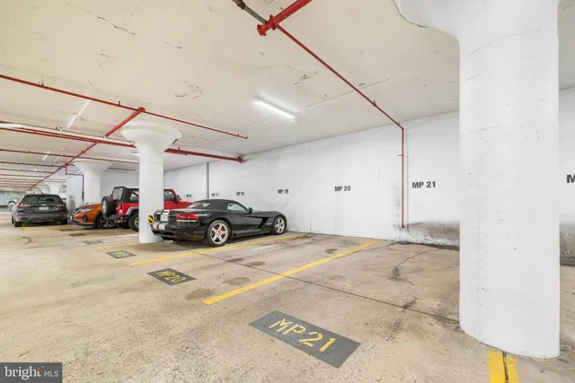 a front view of a building with street