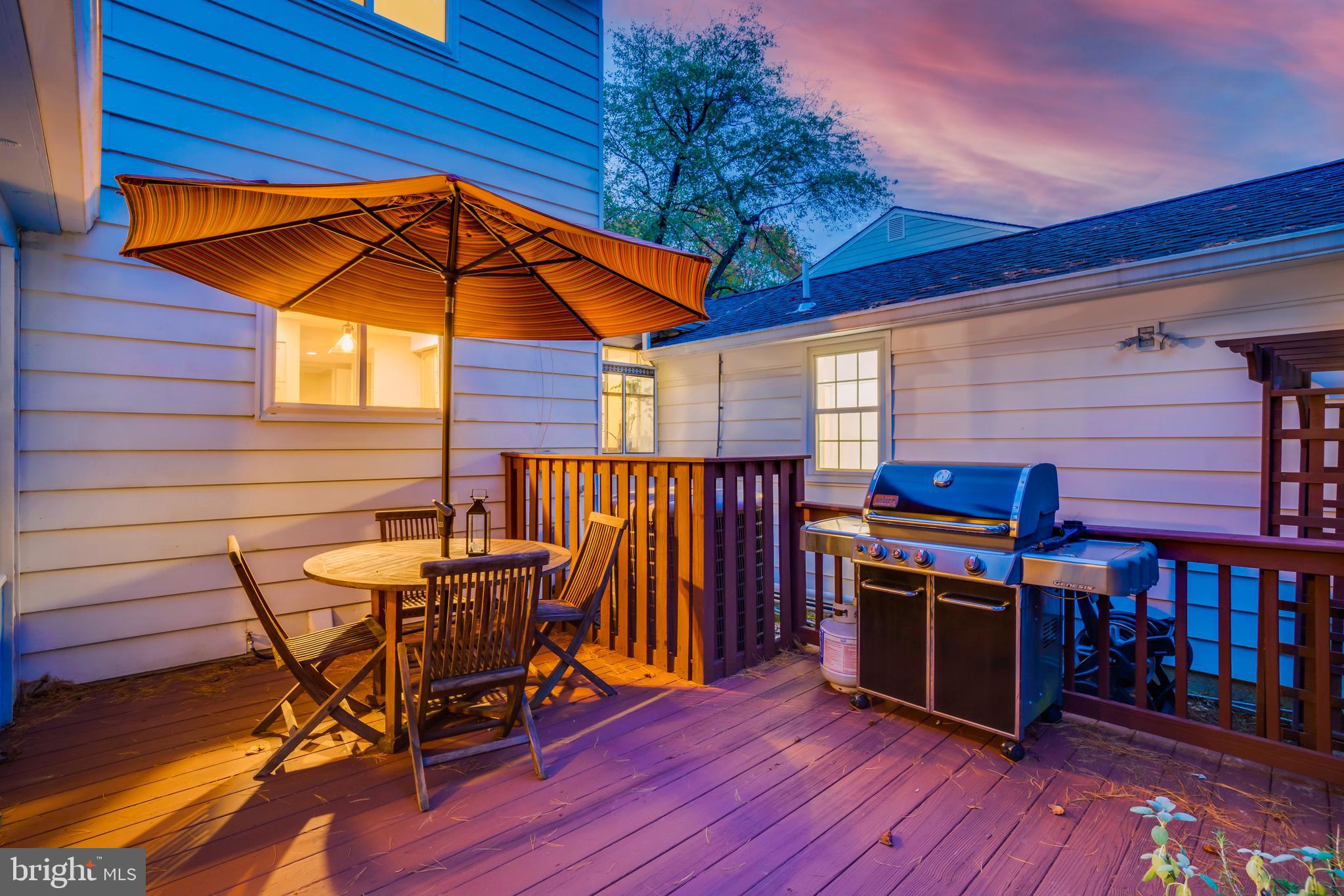 4250 Briars Road Olney, MD 20832 - Photo 34 of 39 Twilight Deck