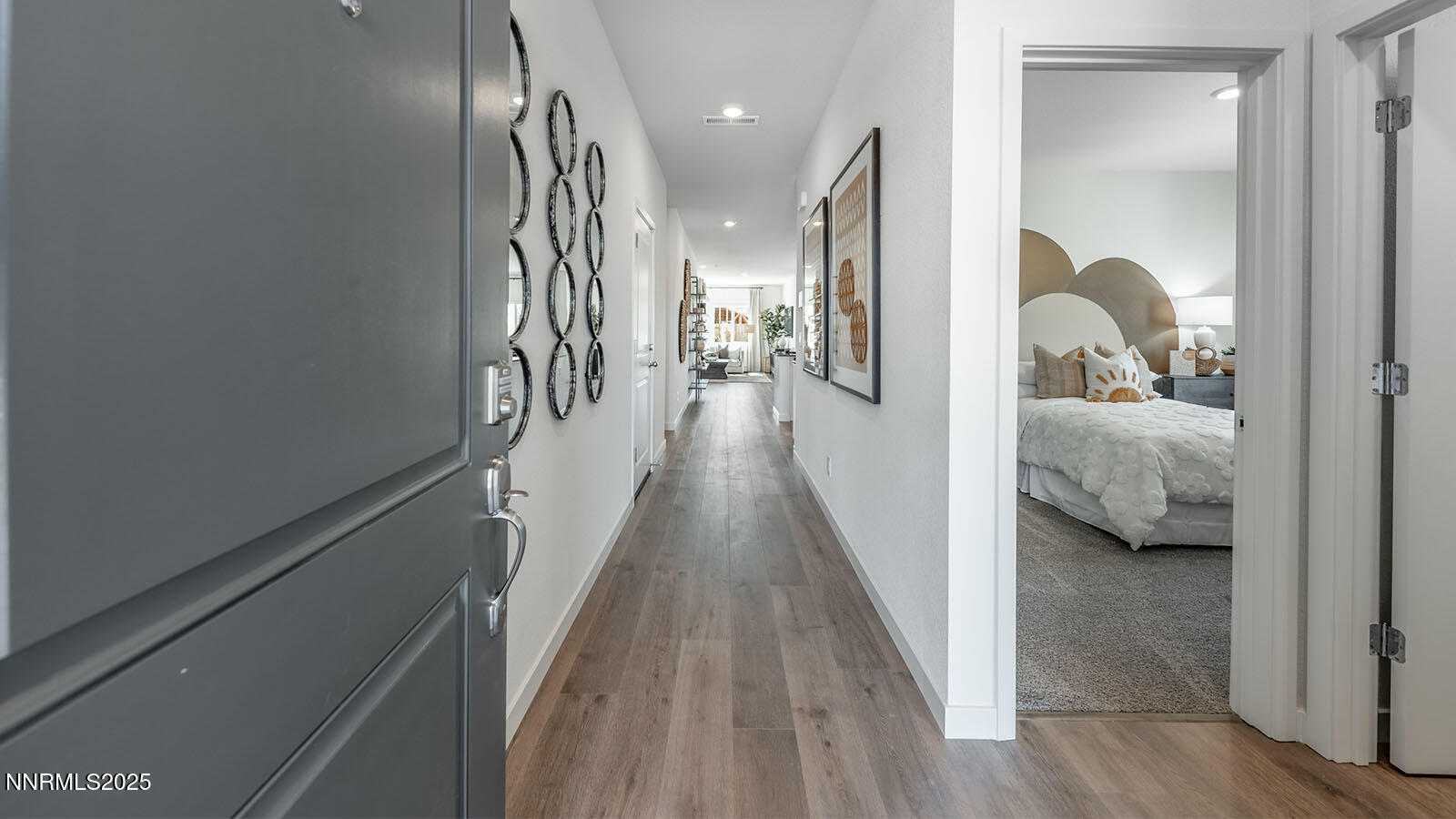 4536 Mifflin Street, Unit LOT #5 Fernley, NV 89408 - Photo 2 of 25 a view of hallway with livingroom and furniture