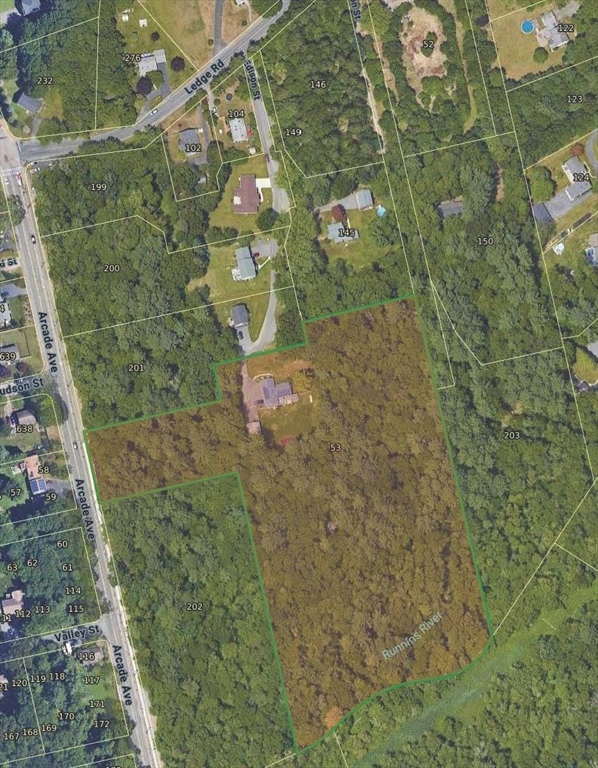 357 Ledge Road Seekonk, MA 02771 - Photo 42 of 42 a aerial view of a residential houses