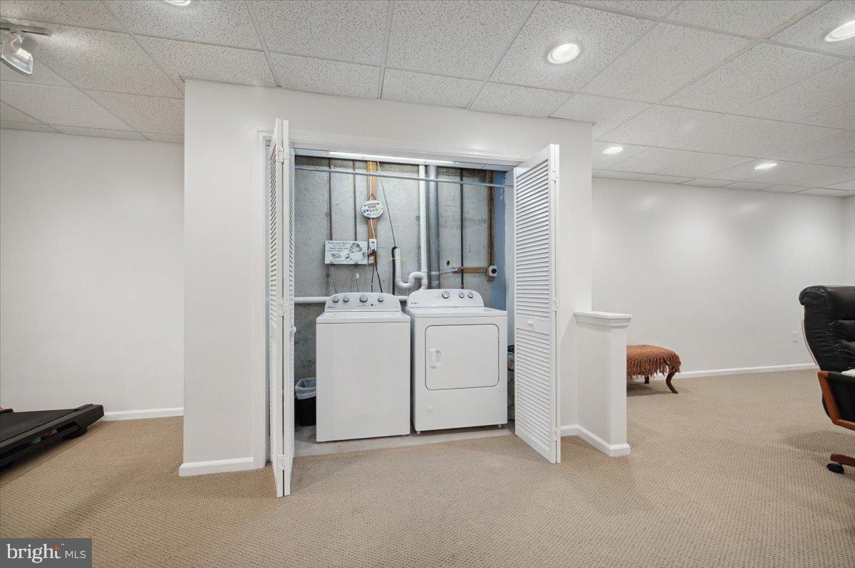 134 Cornflower Road Hamilton, NJ 08620 - Photo 39 of 74 basement laundry area