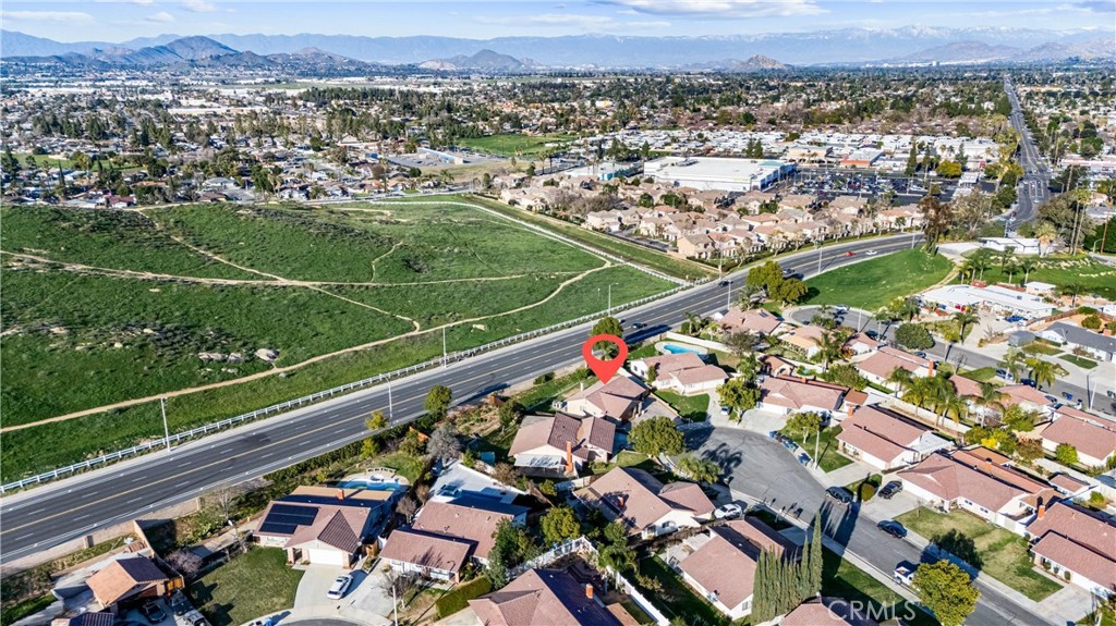 4254 Manx Court Riverside, CA 92503 - Photo 35 of 38 an aerial view of a city