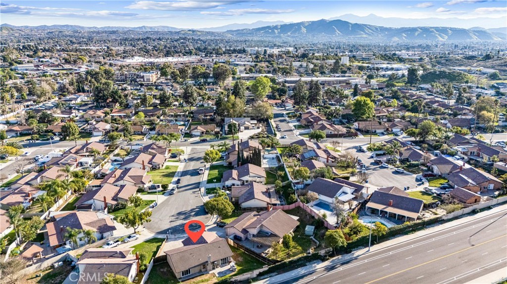 4254 Manx Court Riverside, CA 92503 - Photo 37 of 38 an aerial view of residential houses with outdoor space