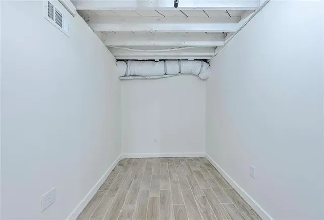 a view of a small space