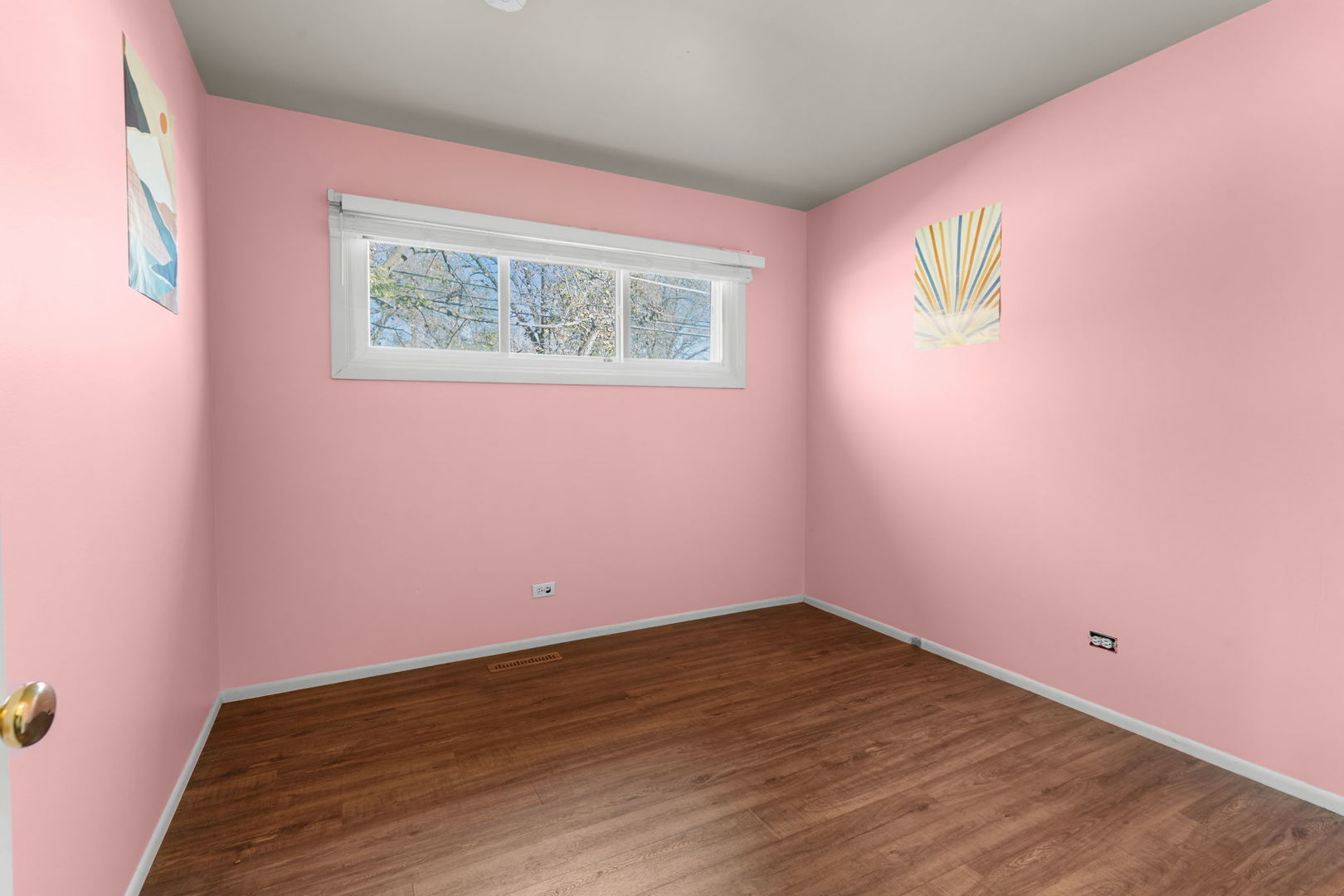 5011-3 Three Oaks Road Crystal Lake, IL 60014 - Photo 11 of 16 a view of empty room with wooden floor and fan