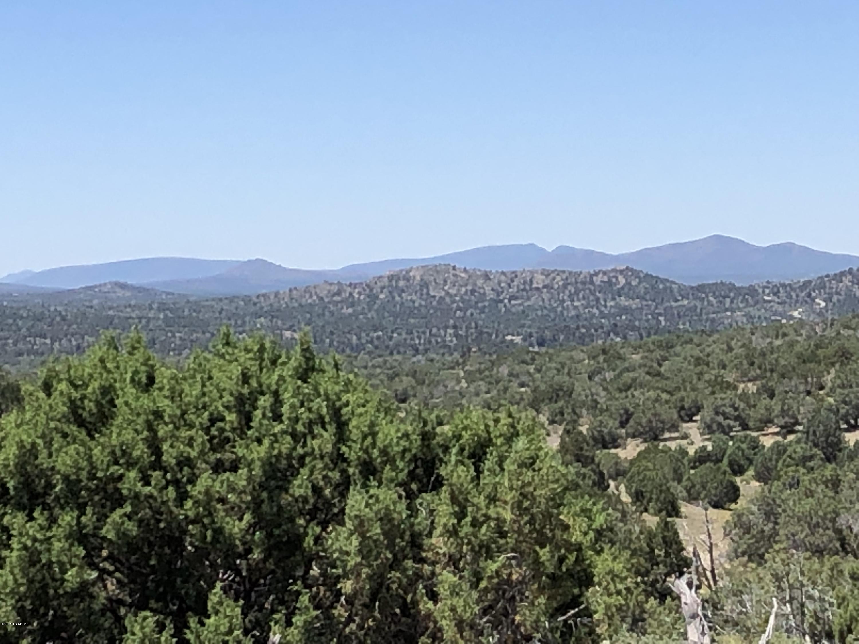 18700 Butte Pass Road Prescott, AZ 86305 - Photo 6 of 43 a view of a lush green hillside and a houses