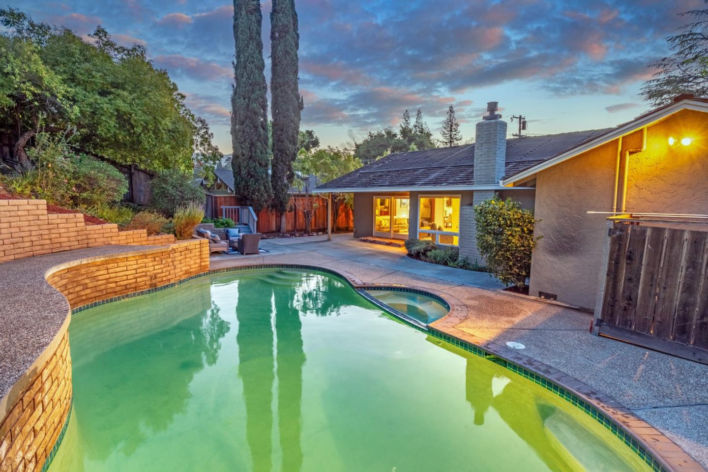 14920 Jerries Drive Saratoga, CA 95070 - Photo 24 of 34 swimming pool with seating space