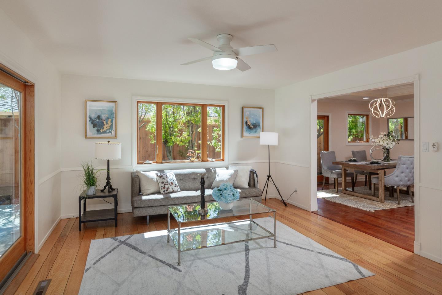 14920 Jerries Drive Saratoga, CA 95070 - Photo 9 of 34 a living room with furniture and wooden floor