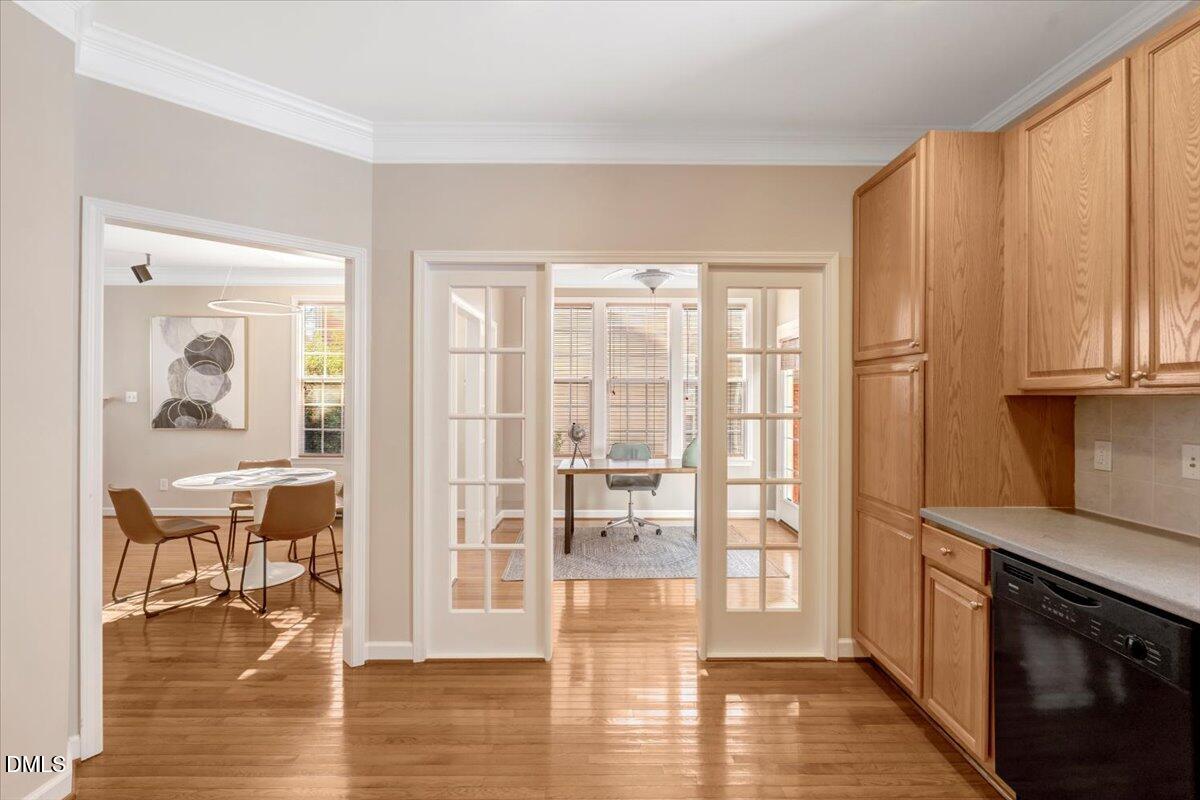 6021 Four Townes Lane Raleigh, NC 27616 - Photo 15 of 49 a view of a living room with hardwood floor