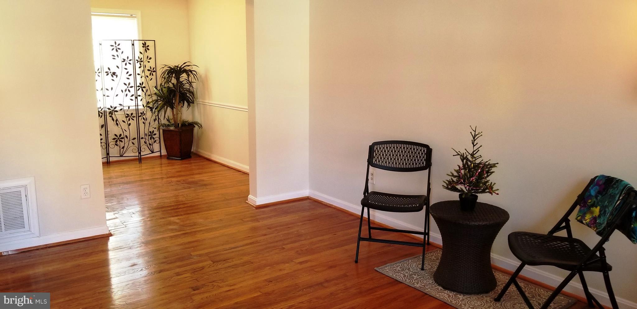 2008 37th Street Southeast, Unit B Washington, DC 20020 - Photo 4 of 17 Living Room & Dining Room