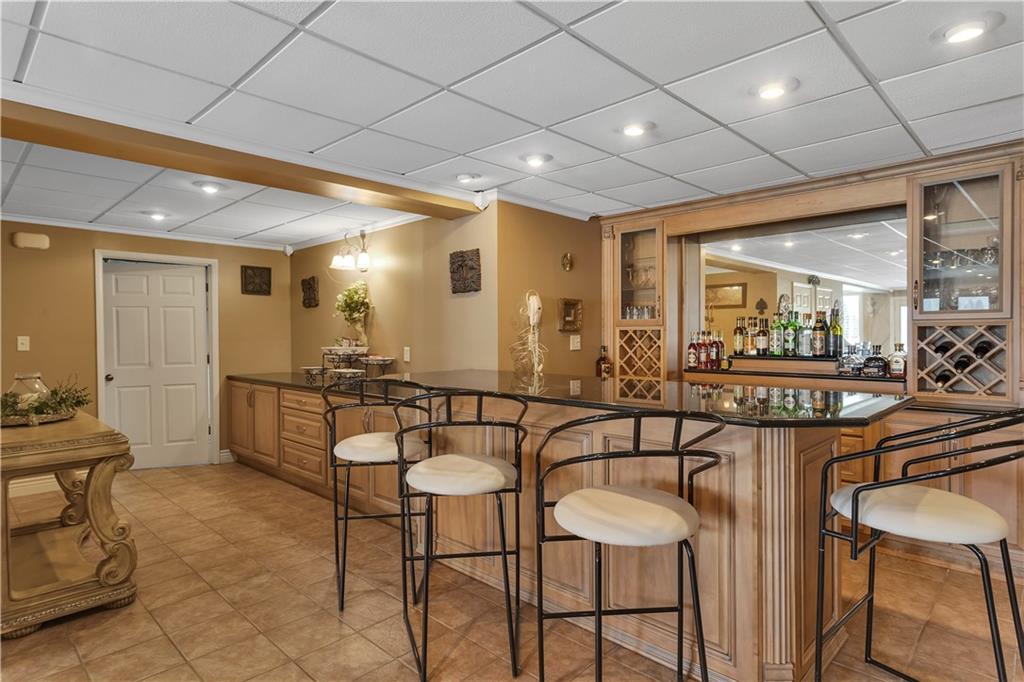 204 South Links Avenue Butler, PA 16001 - Photo 36 of 49 Cozy up to the bar in the lower level