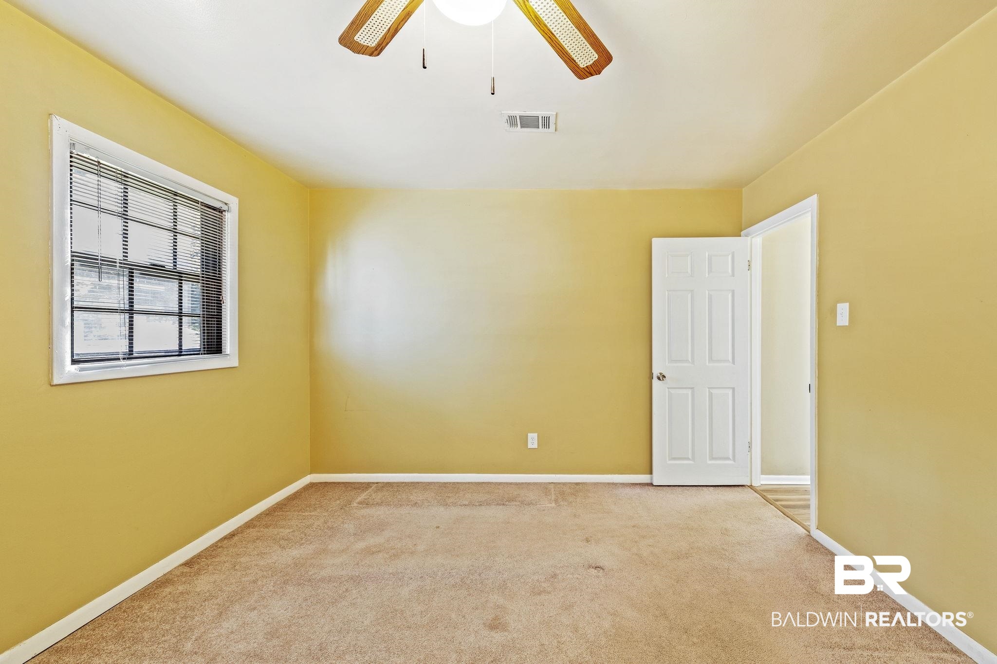 4366 Barden Avenue Mobile, AL 36619 - Photo 39 of 40 Unfurnished room with light carpet and ceiling fan