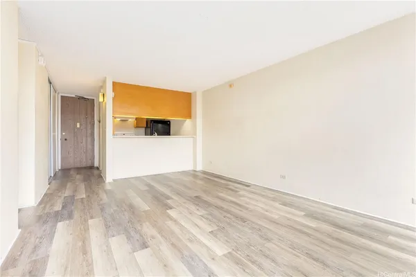 a view of empty room