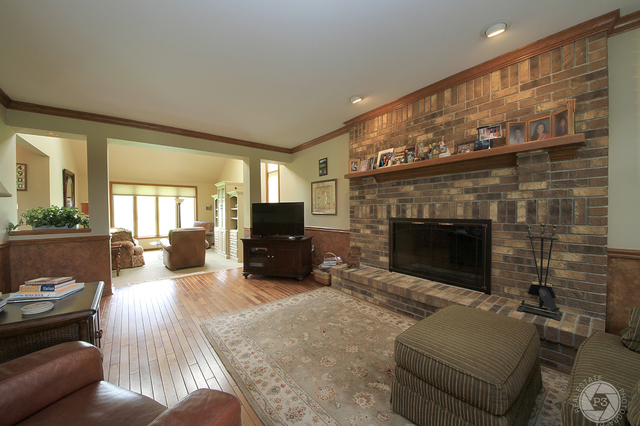 4900 Stockdale Road Morris, IL 60450 - Photo 6 of 33 a living room with furniture and a fireplace