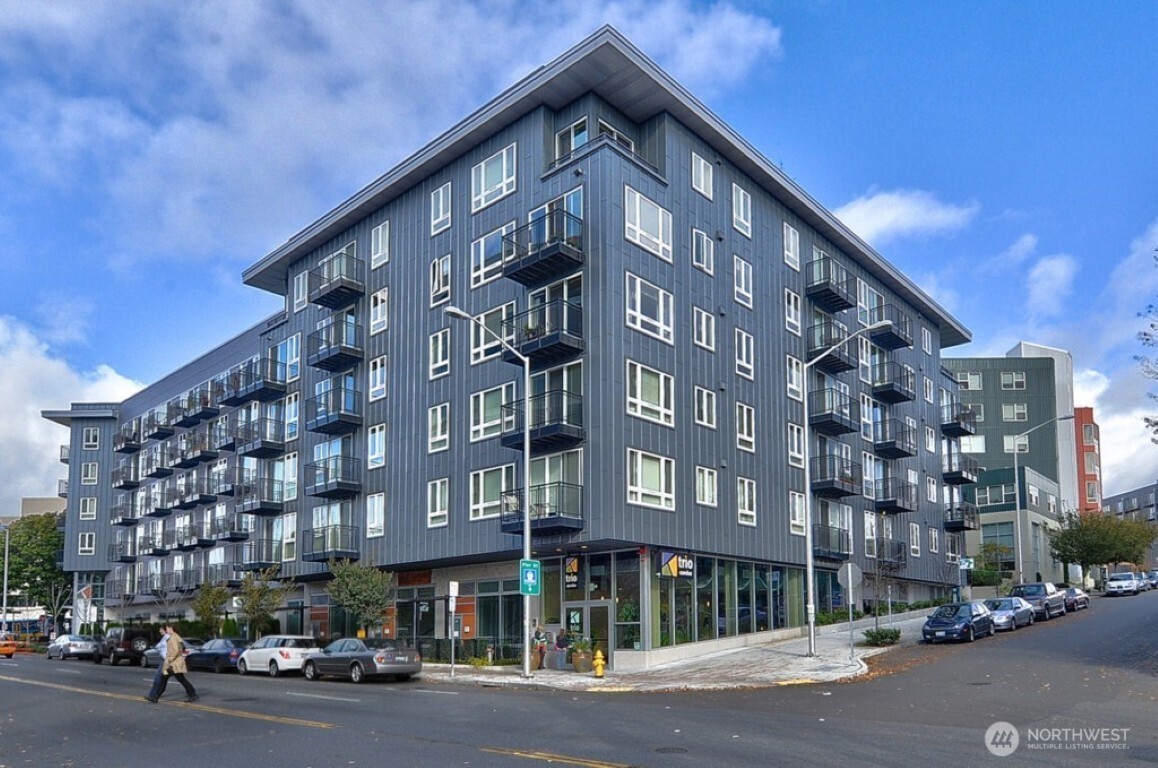 3104 Western Avenue, Unit 215 Seattle, WA 98121 - Photo 1 of 18 a front view of a building with street view