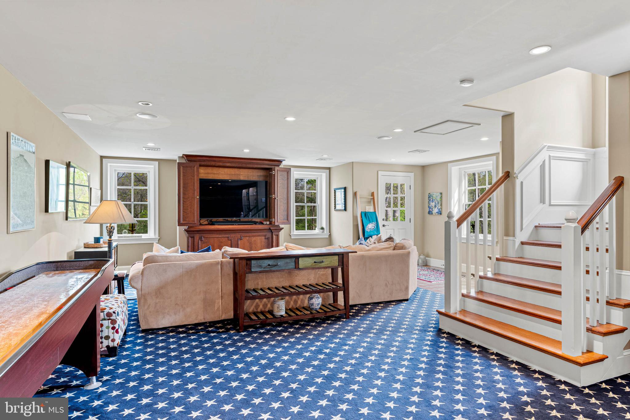 1075 South Leopard Road Berwyn, PA 19312 - Photo 88 of 111 Lower Level recreation room