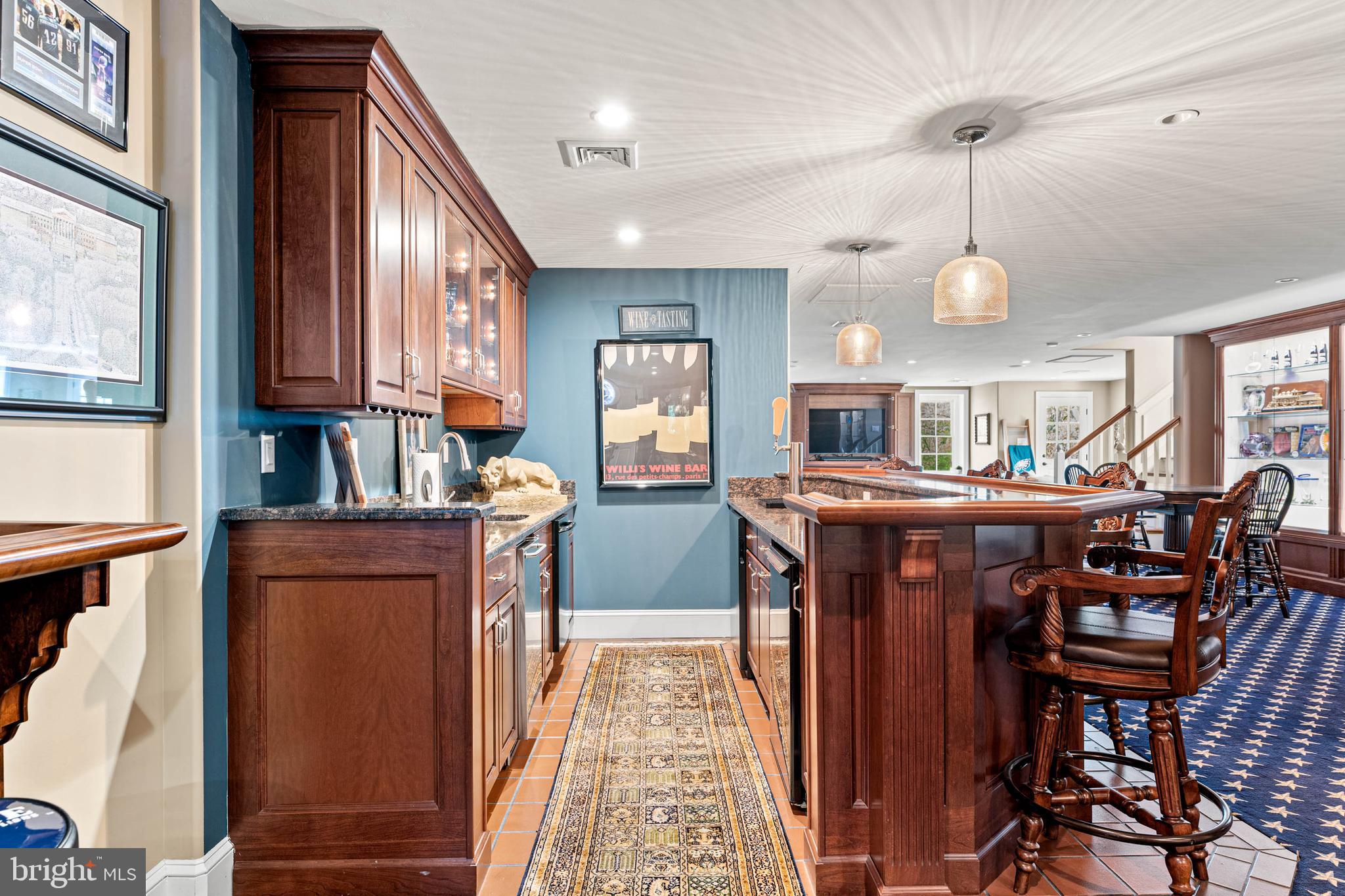 1075 South Leopard Road Berwyn, PA 19312 - Photo 93 of 111 Bar area in basement