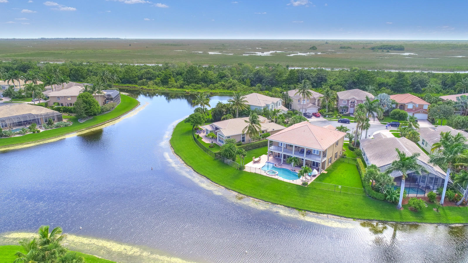 11906 Preservation Lane Boca Raton, FL 33498 - Photo 35 of 36 02_Aerial_3_of_6_mls