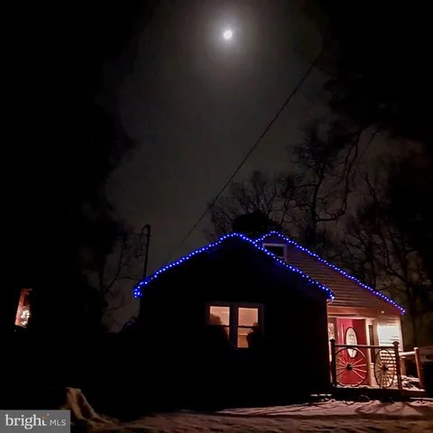 a black and white building