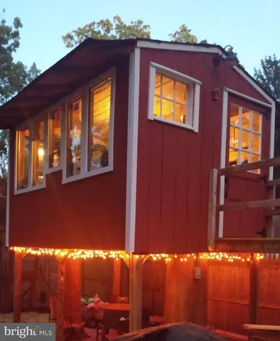 a view of a house with a door