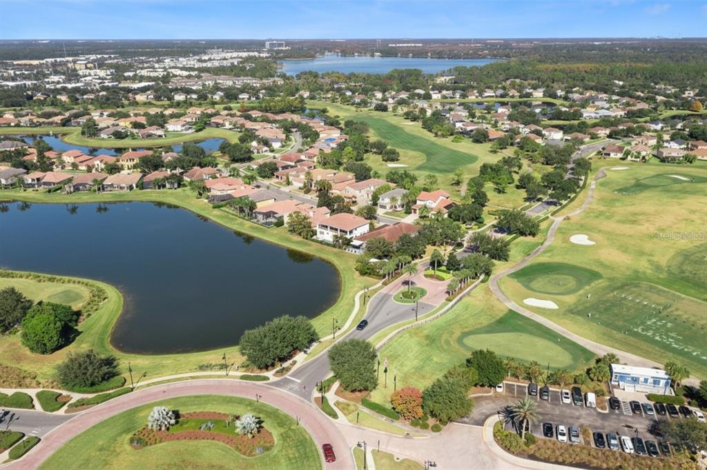 13436 Heswall Run Orlando, FL 32832 - Photo 50 of 72 an aerial view of a residential houses with outdoor space