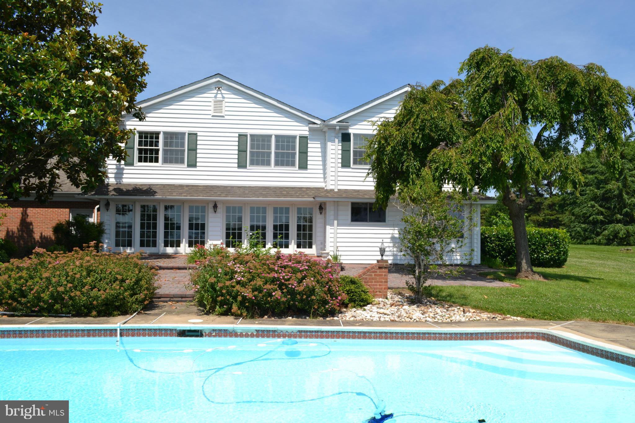 24878 Swan Road St. Michaels, MD 21663 - Photo 23 of 30 Pool and House