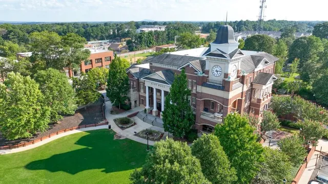 a view of front door and a window