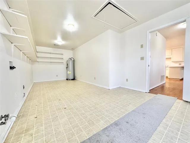 a view of empty room