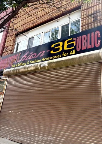 a view of street sign