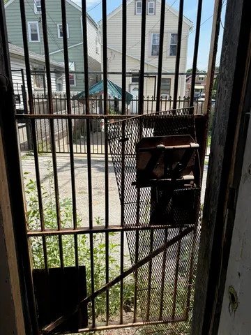 a entryway with furniture