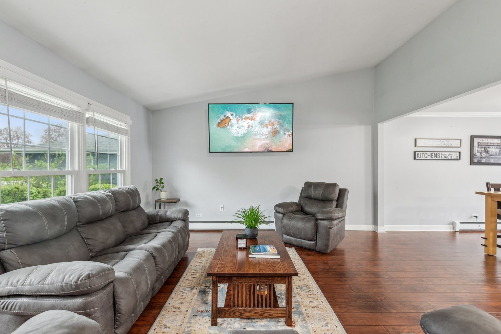 204 Oakleaf Road Lake In The Hills, IL 60156 - Photo 5 of 41 a living room with furniture rug and window